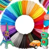 3D PEN FILAMENT PLA PILDYMO RINKINYS IŠ 20 SPALVŲ 100 M 1,75 MM MIŠINIS