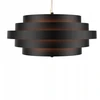 3M LAMPA WISZĄCA GOODHOME EUBOEA 3-PUNKTOWA E27 JUODA MAT