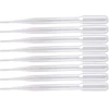 3ml PIPETĖ 100 Vnt. PLASTIKINIS VIENkartinis LABORATORIJOS LAŠINtuvas
