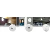 3x LED lempa, prieblandos judesio jutiklis, PIR BATERIJOS