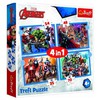 Dėlionė TREFL 4 dėlionių rinkinys 4in1 MIX
