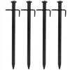 4 Vnt., SUSIJUNKITE ANCHOR ANCHOR GRUND FIXING GREENS PAlapine Dirvožemis TENT KABLIS