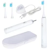 Camry Sonic Dantų šepetėlis CR 2173 Įkraunamas Suaugusiems Šepetėlių skaičius galvutės įeina 2 Number of teeth brushing modes 3 Sonic technology Baltas
