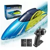 4Drc NUOTOLINIO PULTO VALDOMA VALTIS FAST MOTORBOAT RC 2XBATERY GALINGI VARIKLIAI