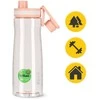 4Fizjo 850 ml rožinis sportinis vandens butelis