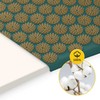 4Fizjo Didelis akupresūros kilimėlis su pagalvėle, klasikinis XL, tamsiai žalias