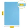 4Fizjo Didelis TPE neslystantis mankštos kilimėlis, 2 cm, mėlynas