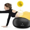 4Fizjo DONUT AIR BALL gimnastikos kamuolys, juodas