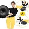 4Fizjo DONUT AIR BALL gimnastikos kamuolys, juodas