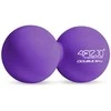 4Fizjo Dvigubas masažinis kamuoliukas DOUBLE BALL violetinis