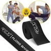 4Fizjo FLOSS BAND 1 mm juoda reabilitacinė mankštos juosta