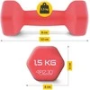 4Fizjo Ketaus hanteliai pratimams Classic 2 x 1,5kg