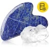 4Fizjo Klasikinis Gua Sha akmuo, pagamintas iš natūralaus lazurito