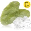 4Fizjo Klasikinis Gua Sha akmuo, pagamintas iš natūralaus žalio nefrito