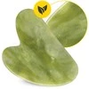 4Fizjo Klasikinis Gua Sha akmuo, pagamintas iš natūralaus žalio nefrito