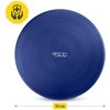 4Fizjo MED+ sensorimotorinė pagalvė 33 cm tamsiai mėlyna