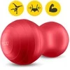4Fizjo PEANUT AIR BALL mankštos kamuolys, raudonas