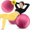 4Fizjo PEANUT AIR BALL mankštos kamuolys, rožinis