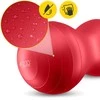 4Fizjo PEANUT AIR BALL mankštos kamuolys, raudonas