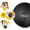 4Fizjo Pilateso ir reabilitacijos kamuolys 22 cm, juodas