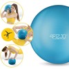 4Fizjo Pilateso ir reabilitacijos kamuolys 22 cm, mėlynas