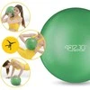 4Fizjo Pilateso ir reabilitacijos kamuolys 22 cm žalias