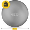 4Fizjo Pilateso ir reabilitacijos kamuolys 22 cm pilkas