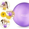 4Fizjo Pilateso ir reabilitacijos kamuolys 22 cm violetinis