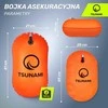 4Fizjo Pripučiamas apsauginis plūduras plaukimui cunamio formos, oranžinis
