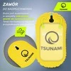 4Fizjo Pripučiamas apsauginis plūduras plaukimui cunamio formos, geltonas