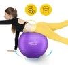4Fizjo Pripučiamas gimnastikos kamuolys 55 cm violetinis