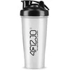 4Fizjo PRO sportinis maisto papildų plaktuvas su tinkleliu 650 ml