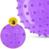 4Fizjo Reabilitacijos kamuolys su dygliais 20 cm violetinis