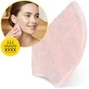 4Fizjo Rievuotas Gua Sha akmuo, pagamintas iš natūralaus rožinio kvarco