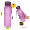 4Fizjo Vandens gertuvė 650 ml – kasdieniam naudojimui, sportui ir aktyviam laisvalaikiui, rožinės spalvos