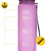 4Fizjo Vandens gertuvė 650 ml – kasdieniam naudojimui, sportui ir aktyviam laisvalaikiui, rožinės spalvos