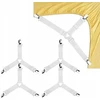 4x CLOSSES CLIPS BED TAPE Įtempimo spaustukai