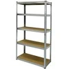 5 lygių metalinė lentyna/maks.lygio apkrova 175kg TACTIX 900x400x1800mm cinkuota