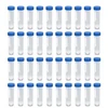 50ml BANDYMO KUBILIAI 40 VNT PLASTIKINIAI LABORATORIJOS SKAIDRUS ILGAUS