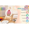 58x Magic Puffy Paint, pasidaryk pats, 3D kempinės tapybos rinkinys vaikams