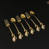 6 vnt. gulbės formos stalo įrankių rinkinys Elegant Fruit Daugiafunkcis 13,4 cm x 2,5 cm