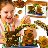 7 Toys Kolorow 3D KONSTRUKCIJOS BLOKAI CAPYBARA TOOLBOOK ORGANIZER XXL RINKINYS
