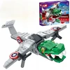 7 Toys Kolorow Brainrot 001 Bombardiro Crocodilo blokuoja 111 elementų