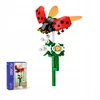 7 Toys Kolorow Gėlių kaladėlės su vabzdžiu 104 vnt Dekoratyvinis rinkinys Dovanų Boružėlės ornamentas