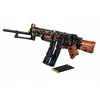 7 Toys Kolorow Statybiniai blokeliai AK47 šautuvas 338el DIY rinkinys dovana vaikams