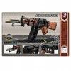 7 Toys Kolorow Statybiniai blokeliai AK47 šautuvas 338el DIY rinkinys dovana vaikams