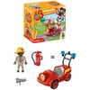 70828 PLAYMOBIL, D.O.C. Ugniagesių gelbėjimo mini automobilis