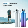 750 ml vandens buteliai su karabinu Nešiojami aliuminio buteliai