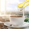 8 vnt 4,3 colio auksinės mini užkandžių žnyplės