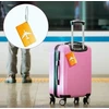 8x BAGAŽO ETIKETĖ LAGAMINIO KREPŠE ŽYMĖS BAGAŽO KELIONĖS